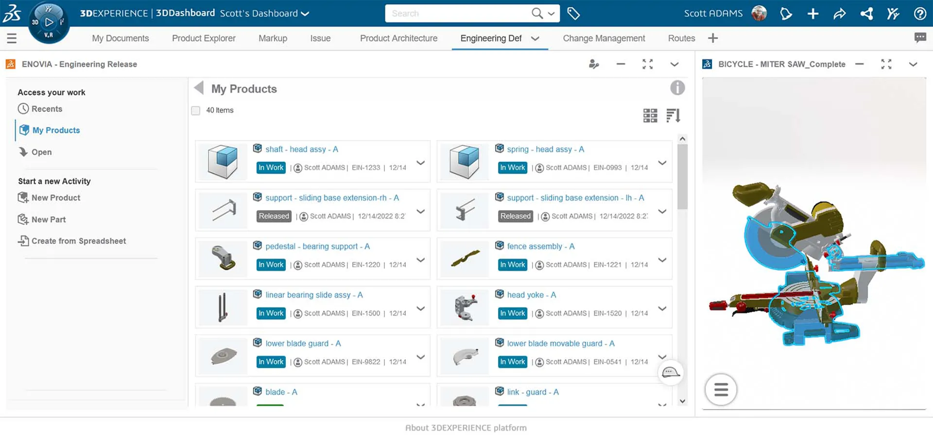 PLM Express Governance Interface 3