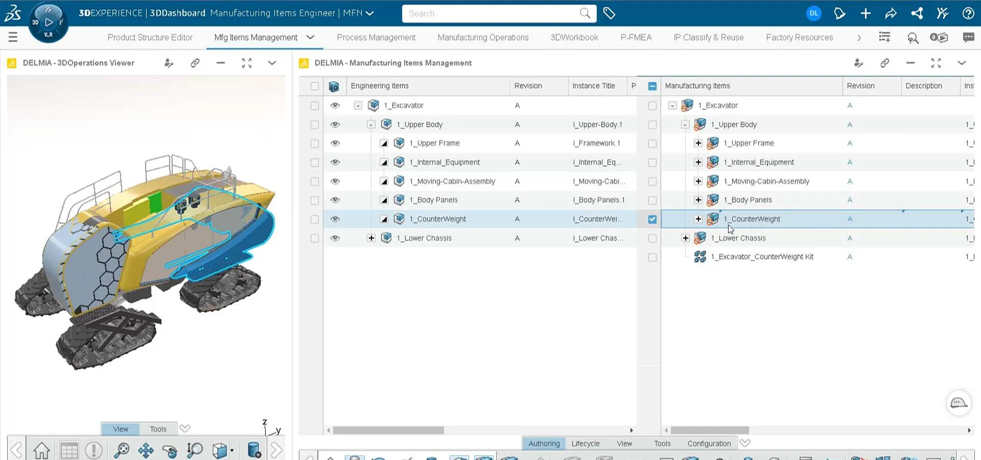 PLM Express Governance Interface 5