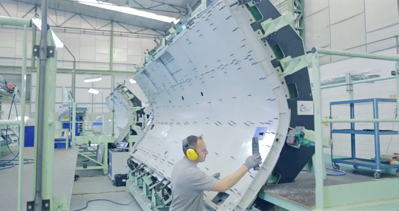 Aciturri Sonaca airframe supplier aerostructure control > Dassault Systemes