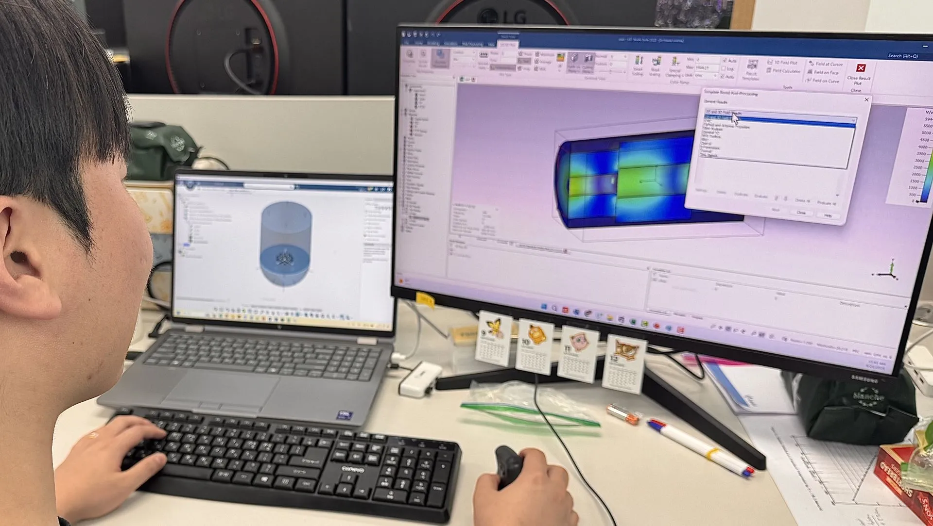 Kido Sports using SIMULIA's CST for electromagnetic simulation.