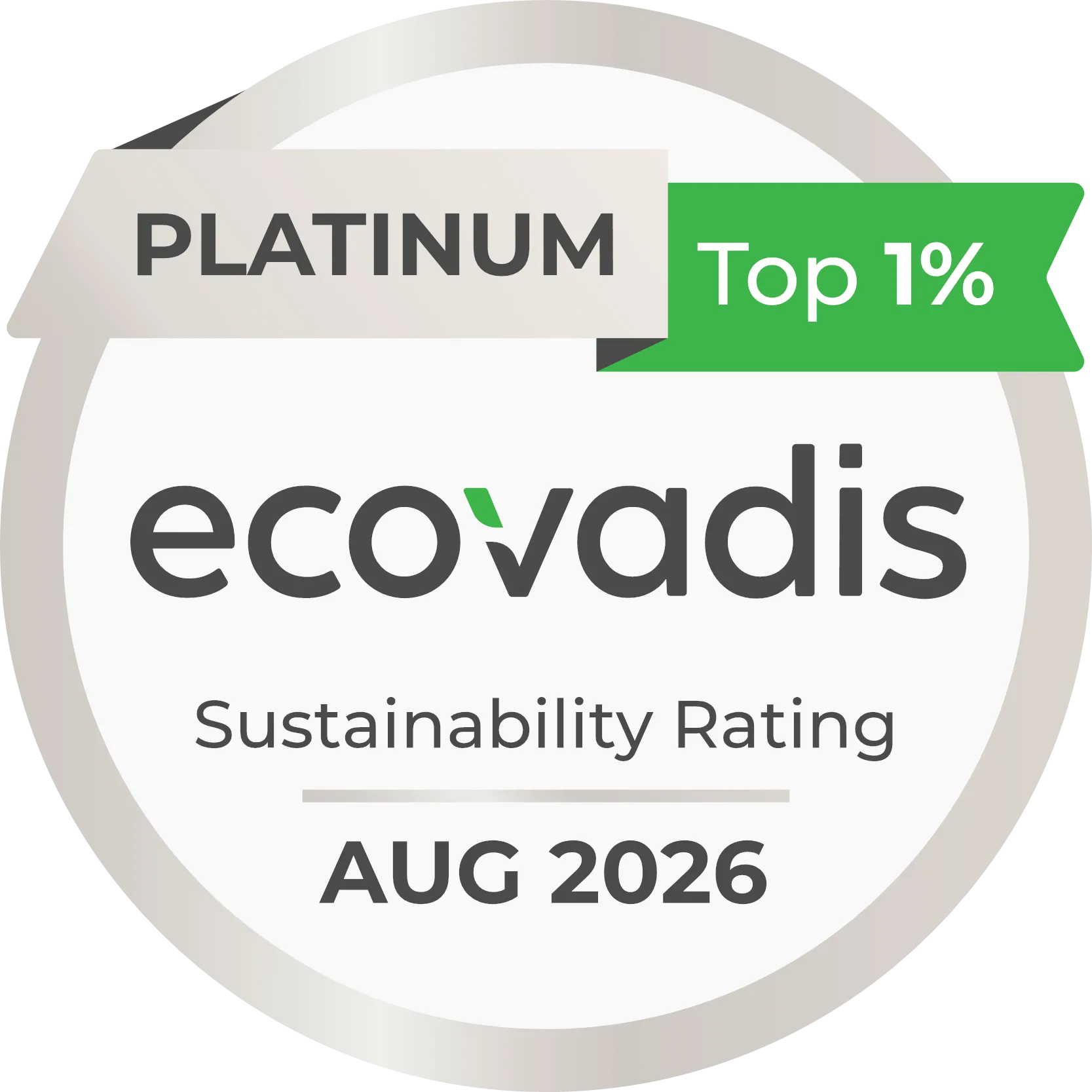 Ecovadis Badge 2026