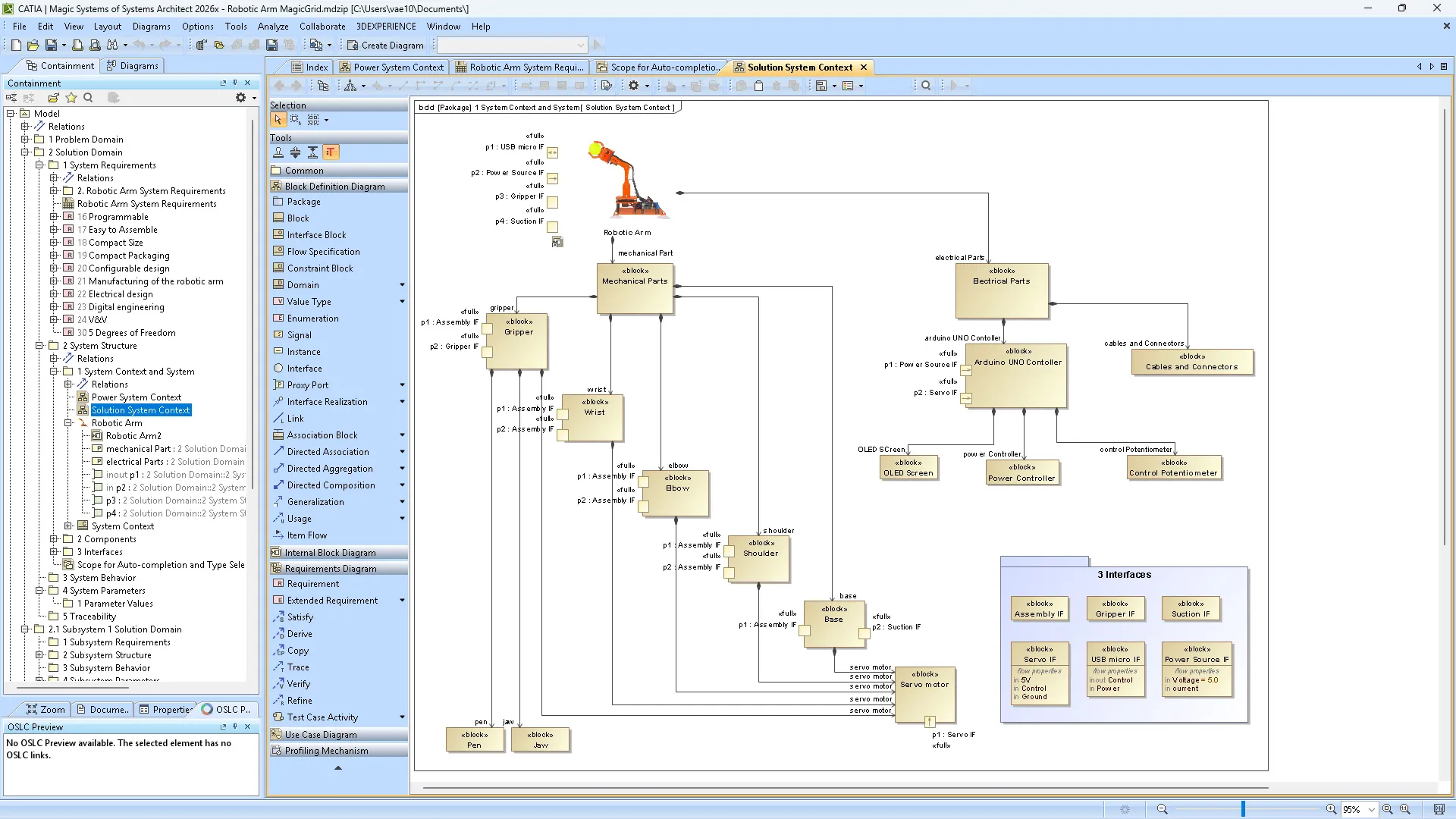Edu CATIA Magic Robotic Arm Architecture > Dassault Systèmes
