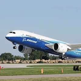 2017 - Partenariat avec Boeing