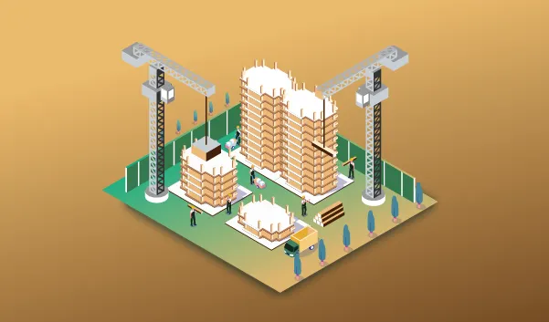 Icon for building materials> Decarbonization > Construction, Cities & Territories >  Dassault Systèmes