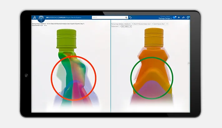 Sustainable Packaging > Virtual Design Qualification > Dassault Systèmes®