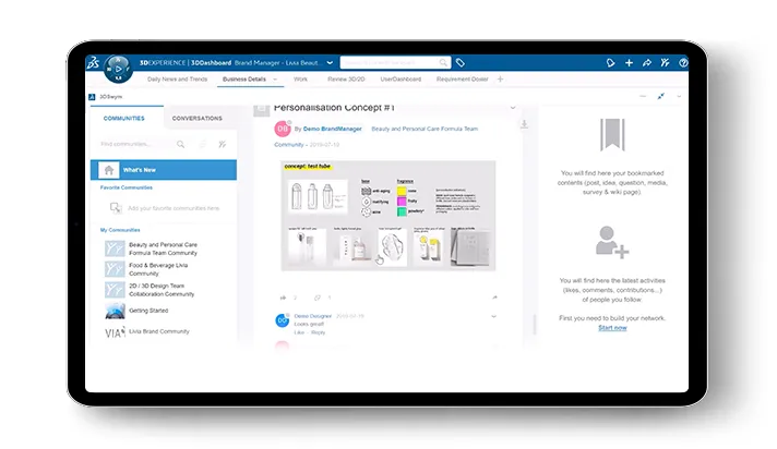 Project Management and Collaboration > Innovative Ideation > Dassault Systèmes®