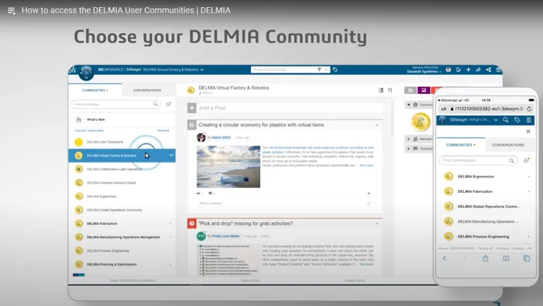 Сообщества DELMIA > Dassault Systèmes 