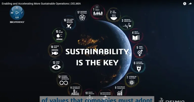 delmia sustainable operations > Dassault Systèmes