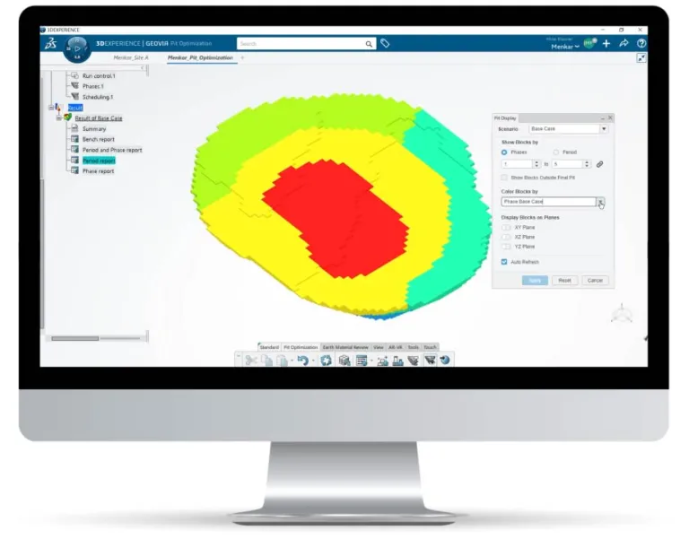 GEOVIA Pit Optimizer > Dassault Systemes