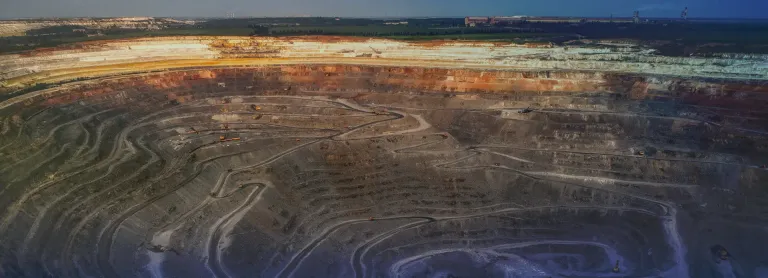 Minería de pozos a cielo abierto de GEOVIA > Dassault Systèmes