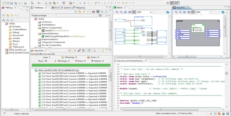 Autosar Simulation automatc mode > Dassault Systemes