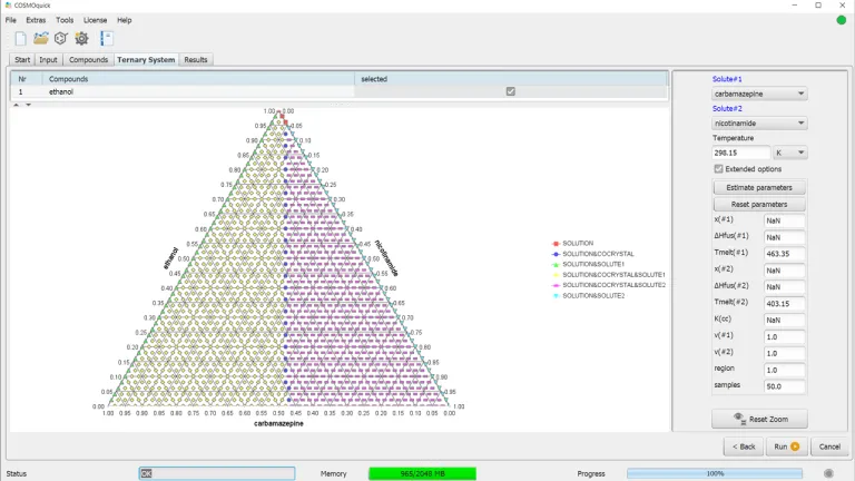 BIOVIA COSMOquick > Dassault Systemes