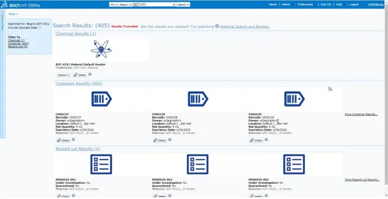 BIOVIA CISPro Materials Vendors > Dassault Systemes