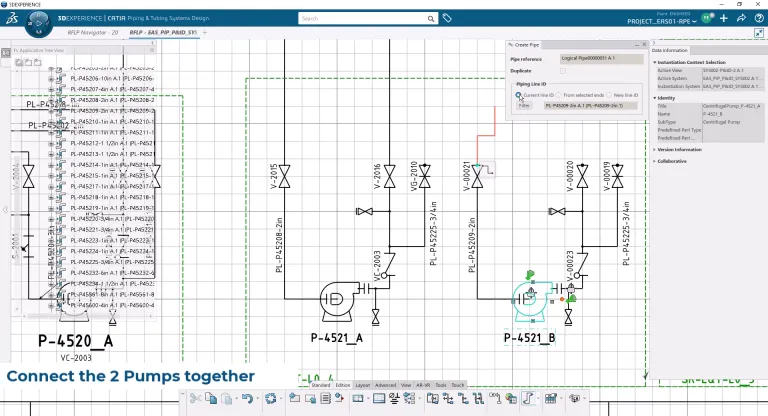 CATIA Fluid Engineering - 2D Schematics > Dassault Systemes