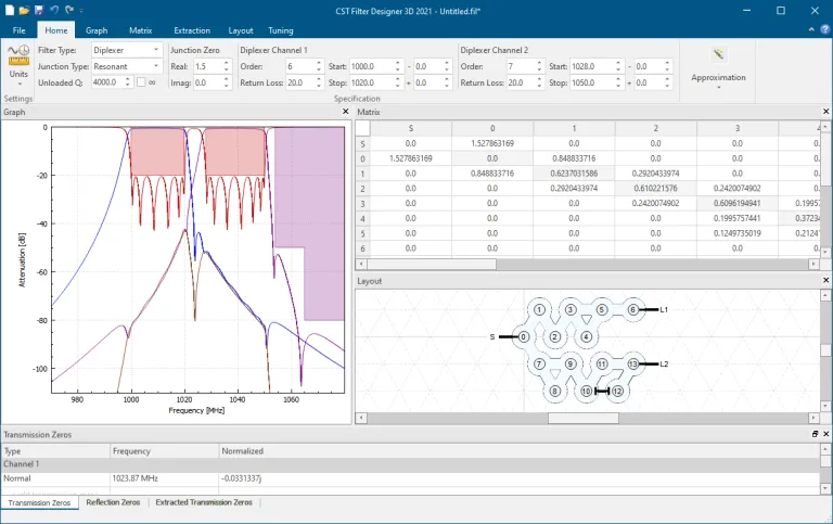 FIlter Designer 3D Graphical User Interface > Dassault Systèmes