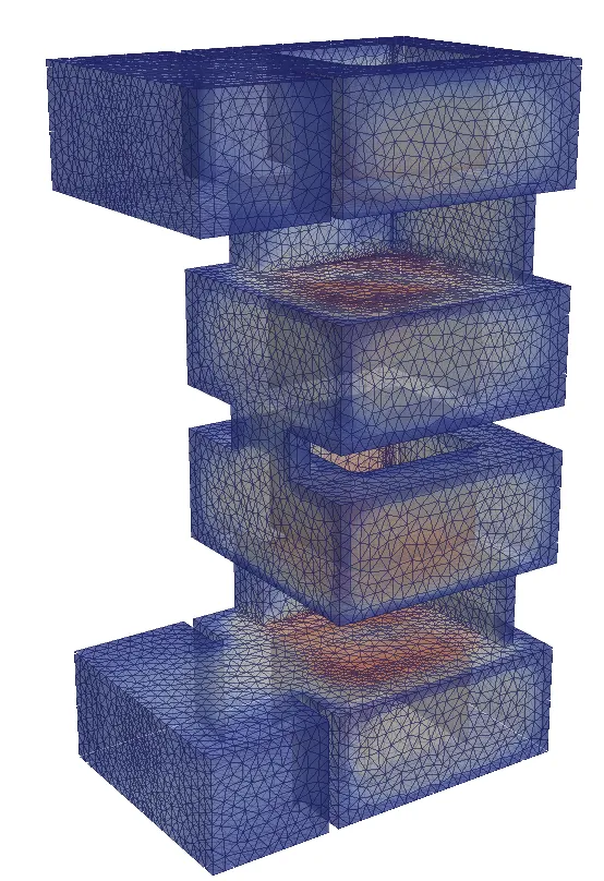 ridged waveguide filter > Dassault Systèmes