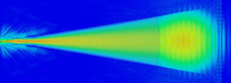 grating coupler simulation > Dassauls Systemes