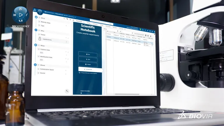 BIOVIA Scientific Notebook > Dassault Systemes