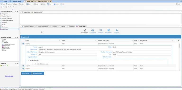 BIOVIA Workbook > Dassault Systèmes