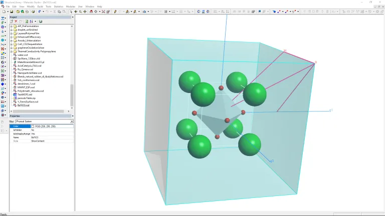 BIOVIA-Materials Studio-Ceramics > 达索系统