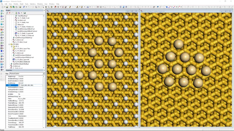 BIOVIA-Materials Studio-Semiconductor-Manufacturing > 达索系统