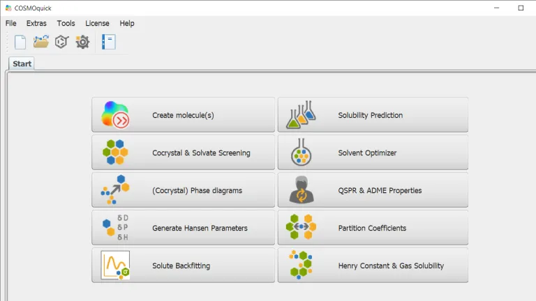 BIOVIA COSMOQuick > Dassault Systemes