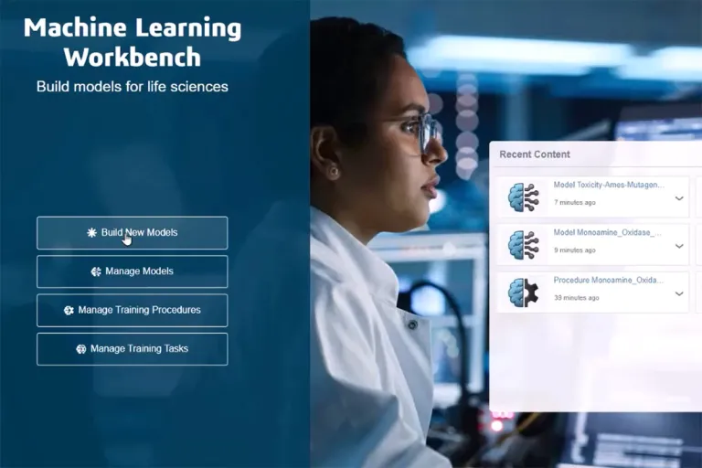 BIOVIA Machine Learning Workbench SMTD > Dassault Systemes