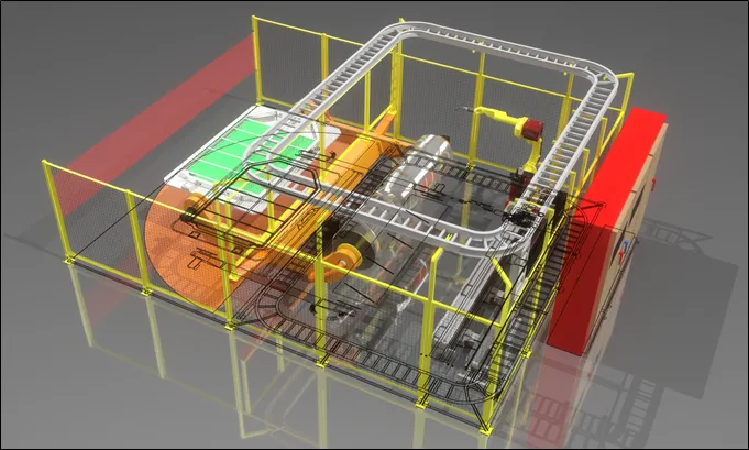 DELMIA workcell design > Dassault Systemes