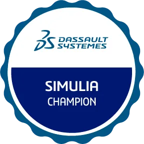 Simulia Champions 徽章 > 达索系统