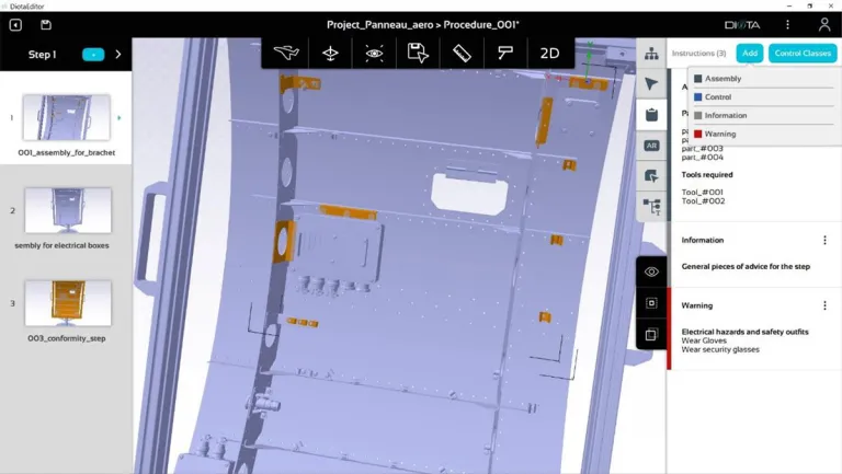 DIOTA Editor visual > Dassault Systèmes