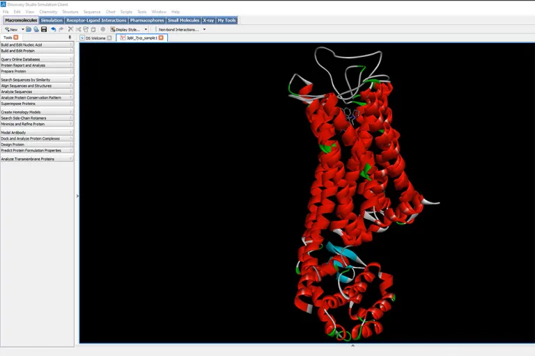 BIOVIA Discovery Studio Simulations SMTD >Dassault Systemes