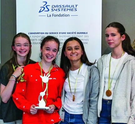 La Fondation Dassault Systèmes encourages a culture of sustainable innovation and active learning among students