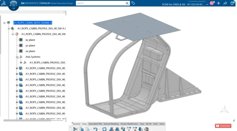 Multi-CAD Geometry > Dassault Systemes