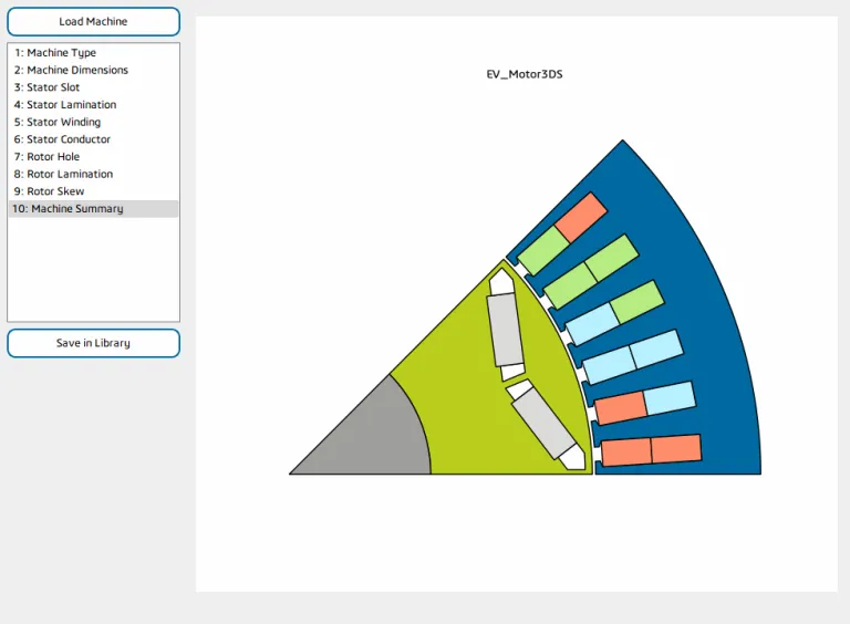Fast electrical machine setup – SIMULIA Manatee > Dassault Systèmes