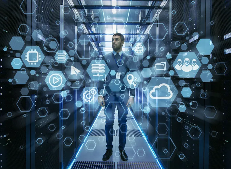 Interoperability image showcasing the 3DEXPERIENCE platform's integration capabilities and open architecture for diverse IT PLM environments