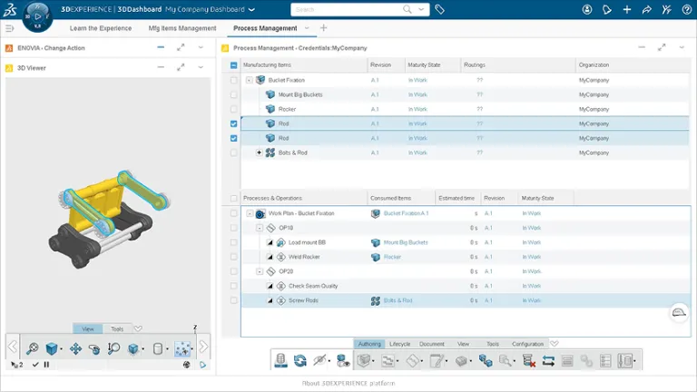 The 3DEXPERIENCE platform - screenshot