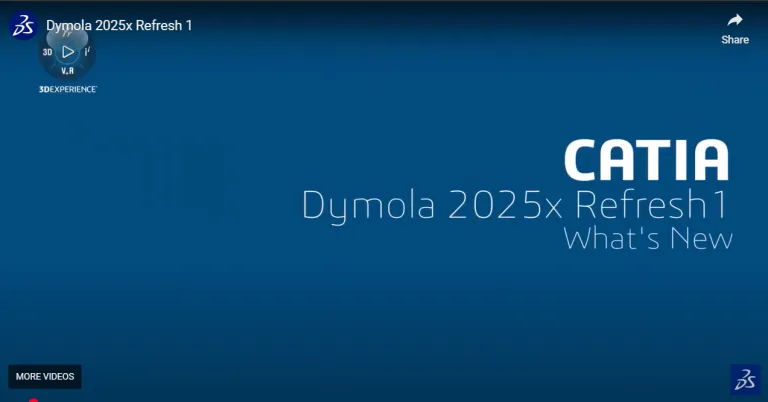 DYMOLA R2025x Refresh1 Summary > Dassault Systemes