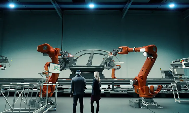 3DEXCITE 3DLive Immersive Realtime Collaboration: Collaboration on the production line