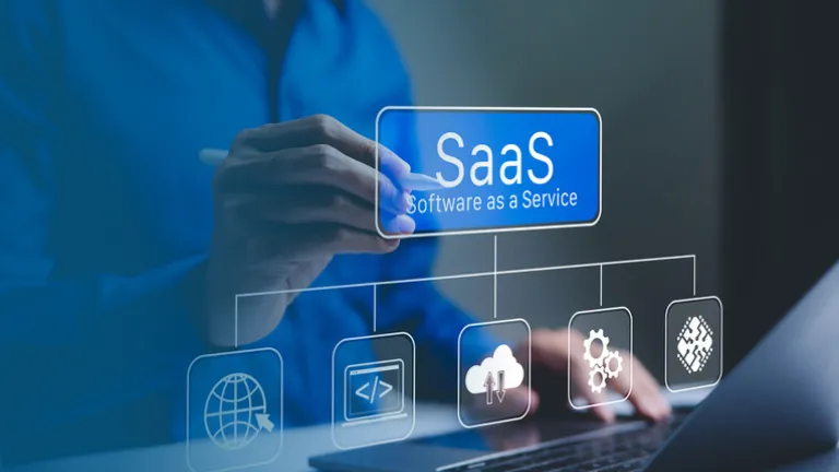 Illustration of automated customer support onboarding using Saas platforms