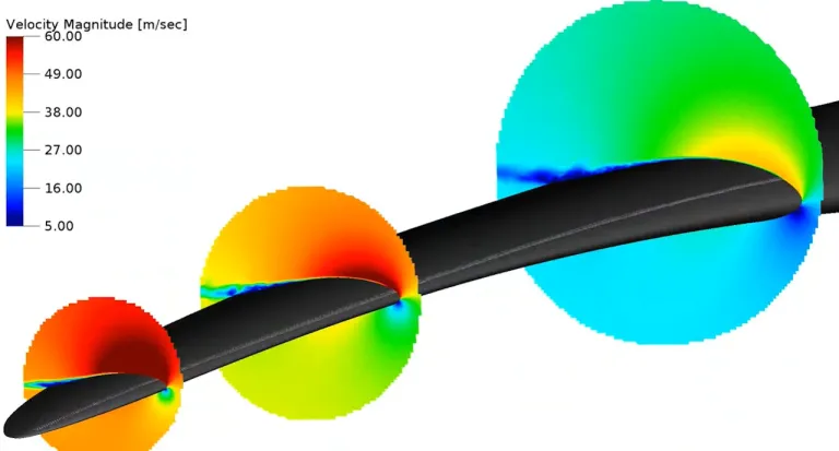 Blade aerodynamics > Dassault Systemes