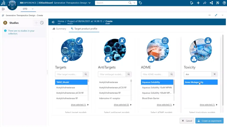 Generative Therapeutics Design > Dassault Systemes