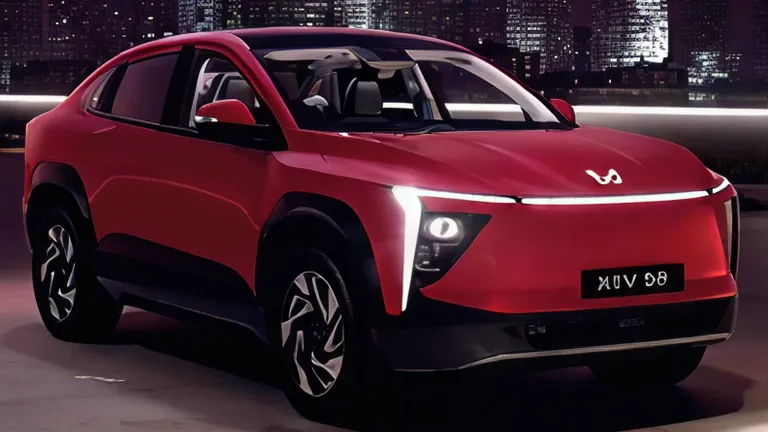 Mahindra truck design concept rendered using the 3DEXPERIENCE platform for Transportation & Mobility innovation.