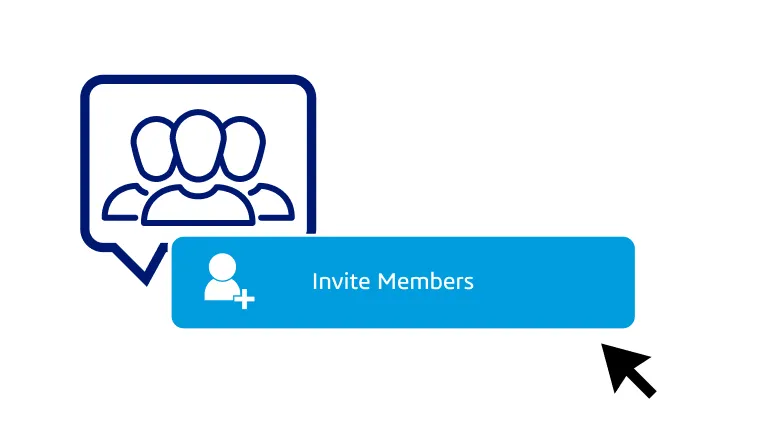 Invite and grant access illustration