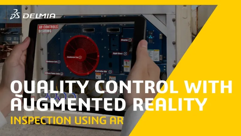 Quality control using AR