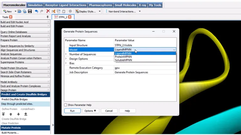 BIOVIA Discovery Studio Simulation - Generative Design of Biologics > Dassault Systemes
