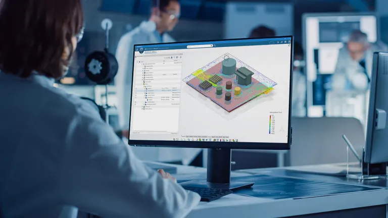 Stakeholder analyzing the importance of simulation in product lifecycle
