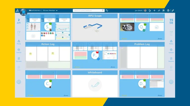 Lean team player video image