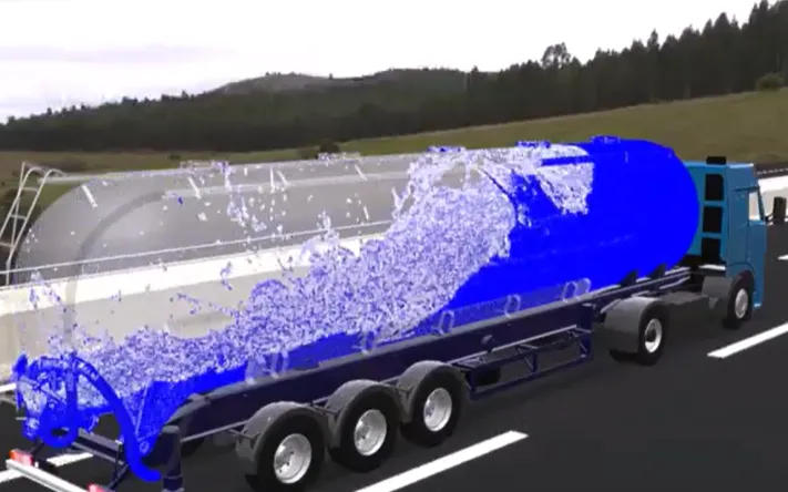 Tank Sloshing > Dassault Systemes