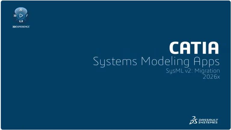 SysML V2 Migration | CATIA Magic | Available from 2026x > Dassault Systemes