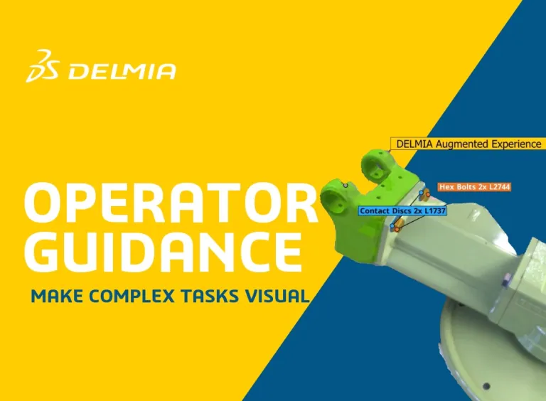 DELMIA AR for operations guidance